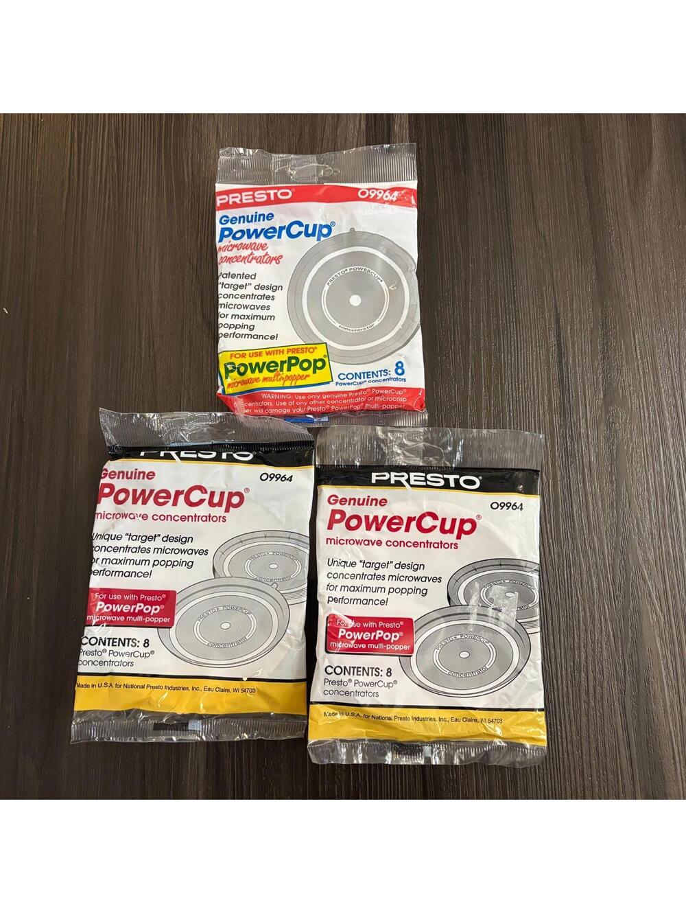 Presto 09964 Microwave Powercup Popcorn Concentrator Cup 24 Pack
